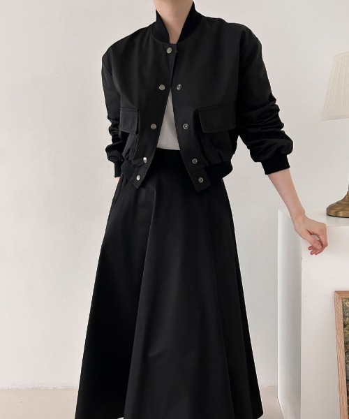 FAVORITO セットアップ ショートジャケット＋スカートセットアップ