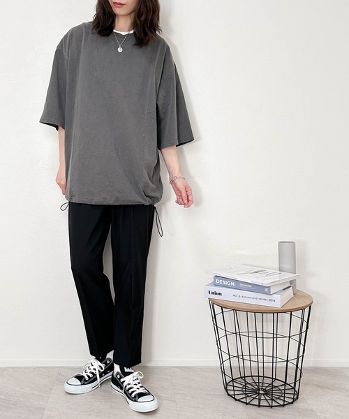 「Anytime Songs」 「HALHAM」半袖Tシャツ MEDIUM ブラック メンズ_画像4