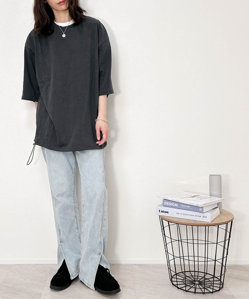 「Anytime Songs」 「HALHAM」半袖Tシャツ MEDIUM ブラック メンズ_画像7