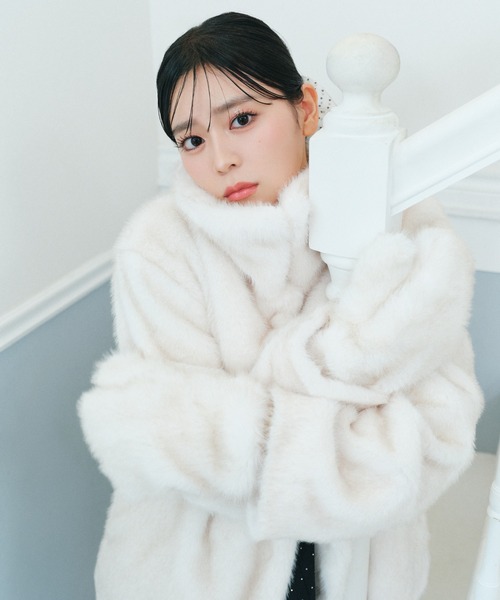 Heather（ヘザー） 手袋 ファーミトン 611628 レディース : ZOZOTOWN