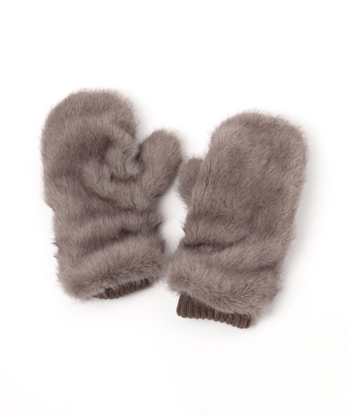 Heather（ヘザー） 手袋 ファーミトン 611628 レディース : ZOZOTOWN