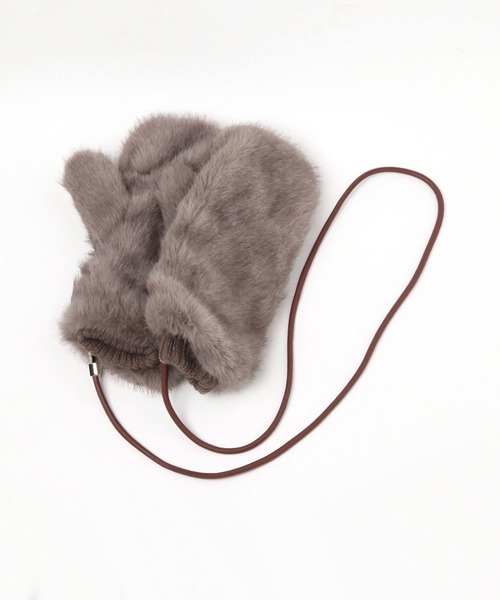 Heather（ヘザー） 手袋 ファーミトン 611628 レディース : ZOZOTOWN