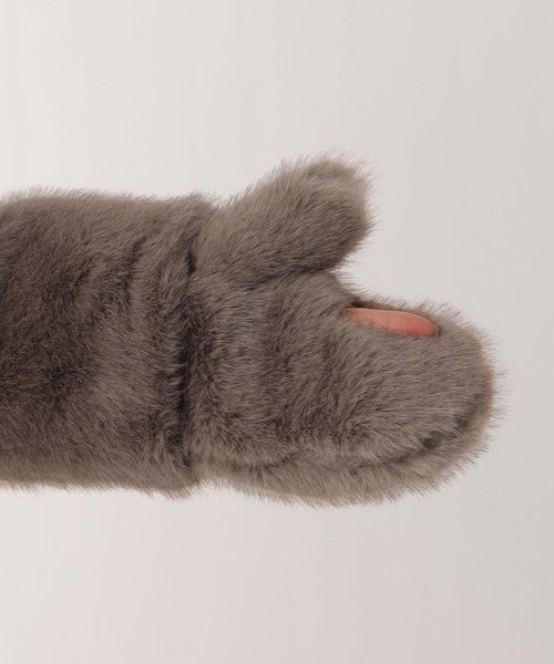 Heather（ヘザー） 手袋 ファーミトン 611628 レディース : ZOZOTOWN