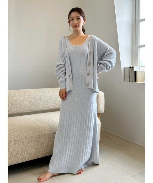 SNIDEL HOME パジャマ ルームウェア 「Warmmisty」「吸湿発熱」 タンク