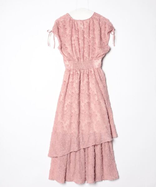 「CALNAMUR」 半袖ワンピース FREE ピンク レディース_画像2