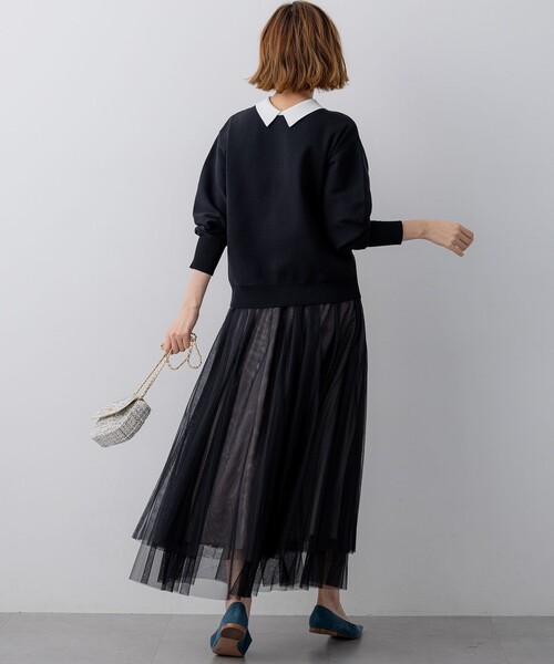 値下げ中　ブラック チュールレイヤード チュールスカート スカート レイヤード チュール : ZOZOTOWN Yahoo!店 - 通販 - Yahoo