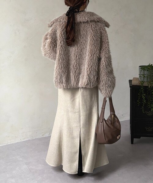 Thevon（ゼヴォン） スカート ツイードマーメイドスカート : ZOZOTOWN