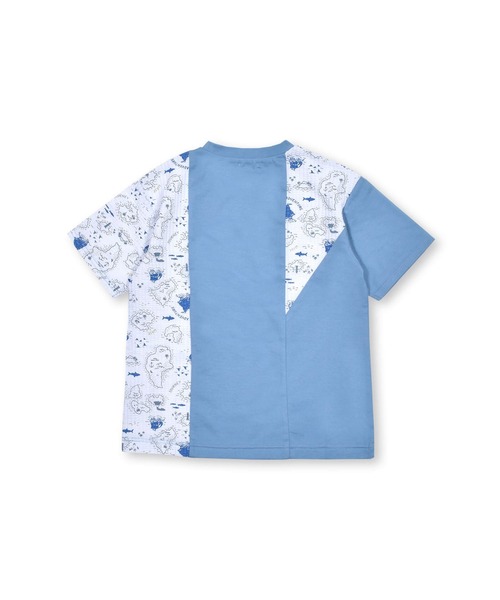 「WASK」 「KIDS」半袖カットソー 140 ブルー キッズ_画像8