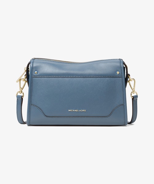 【美品】MICHAEL KORS ブルー ショルダーバッグ MICHAEL KORS（マイケルコース） ショルダーバッグ FREE ブルー