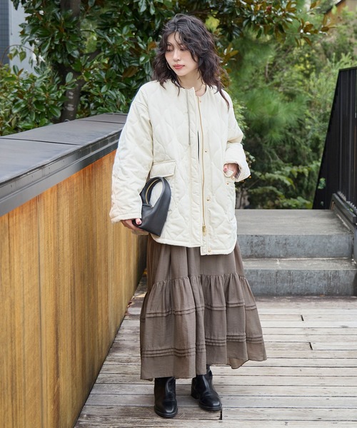 MICA&DEAL（マイカアンドディール） ノーカラーコート コート ノー