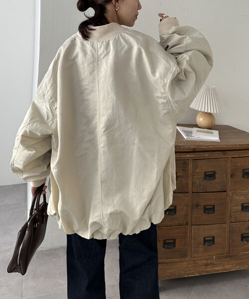 「DISCOAT」 ブルゾン FREE アイボリー レディース_画像5