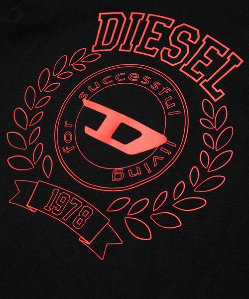 「DIESEL KIDS」 「KIDS」半袖Tシャツ 14Y ブラック キッズ_画像5