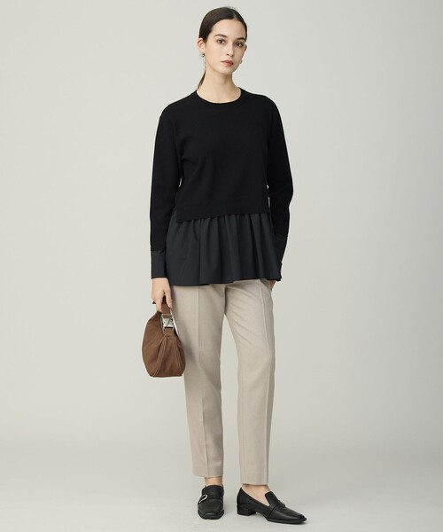 ICB（アイシービー） パンツ ウォッシャブルライトウール スティック