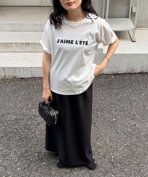 「fredy emue」 半袖Tシャツ 38 オフホワイト レディース_画像6