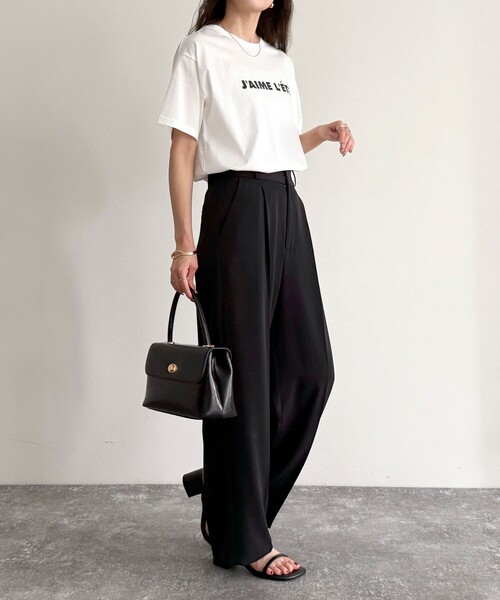 「fredy emue」 半袖Tシャツ 38 オフホワイト レディース_画像9