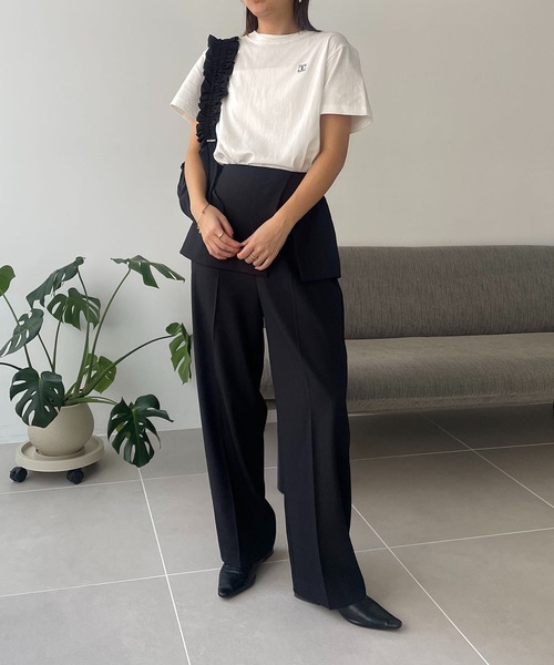 「CAPRICIEUX LE'MAGE」 半袖Tシャツ FREE ホワイト レディース_画像2