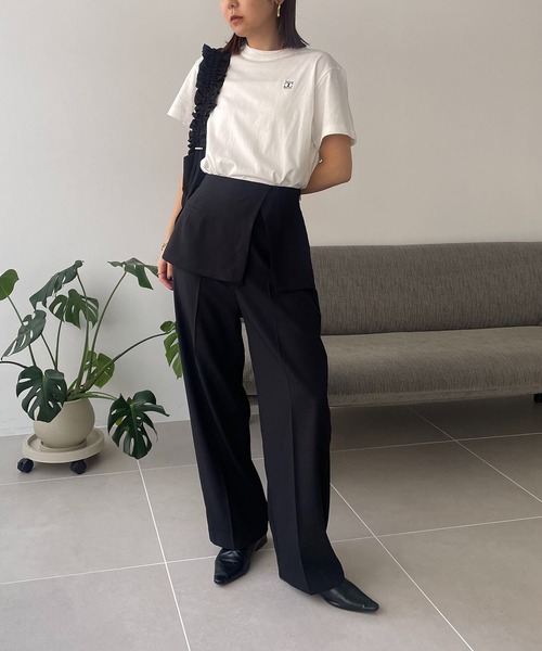 「CAPRICIEUX LE'MAGE」 半袖Tシャツ FREE ホワイト レディース_画像3