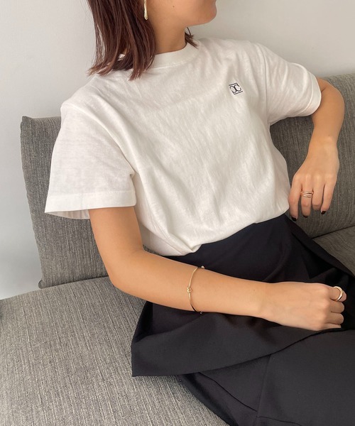 「CAPRICIEUX LE'MAGE」 半袖Tシャツ FREE ホワイト レディース_画像7