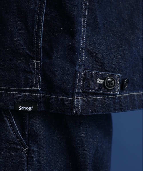 Schott N.Y.C（ショット） 「schott」 デニムジャケット X-LARGE