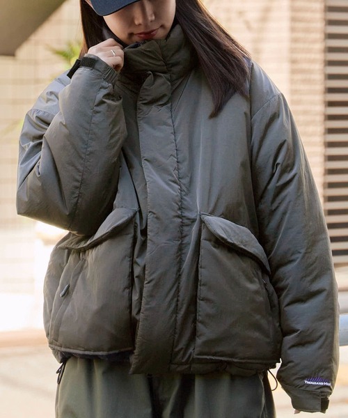 サウザンドマイル　黒　ダウン THOUSAND MILE（サウザンドマイル） ダウンジャケット ダウン ウェーブ