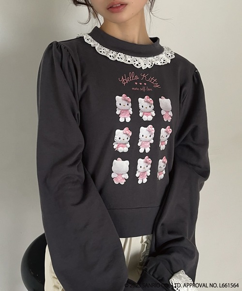 sanrio（サンリオ） トレーナー スウェット ANGEL「HELLO KITTY