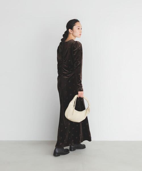 KBF（ケービーエフ） ワンピース ベロアシャーリングドレス : ZOZOTOWN