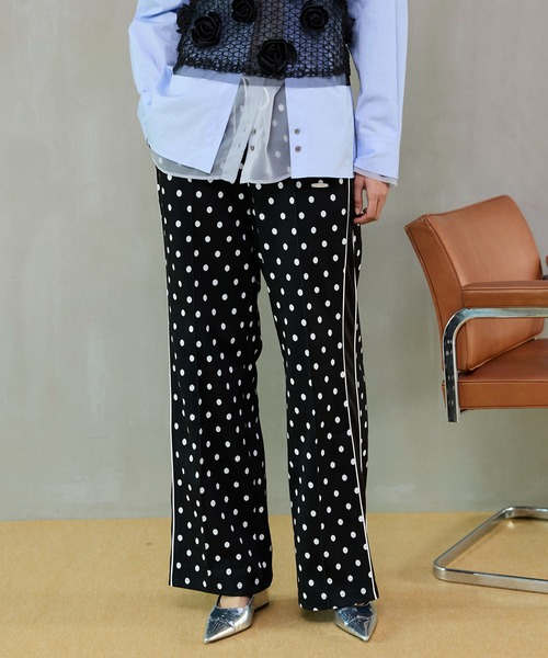 MAISON SPECIAL（メゾンスペシャル） パンツ Jacquard Jersey Pants