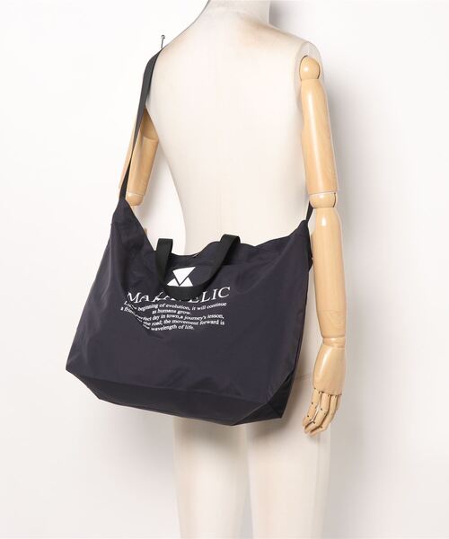「MAKAVELIC」 2WAYバッグ FREE ネイビー メンズ_画像5