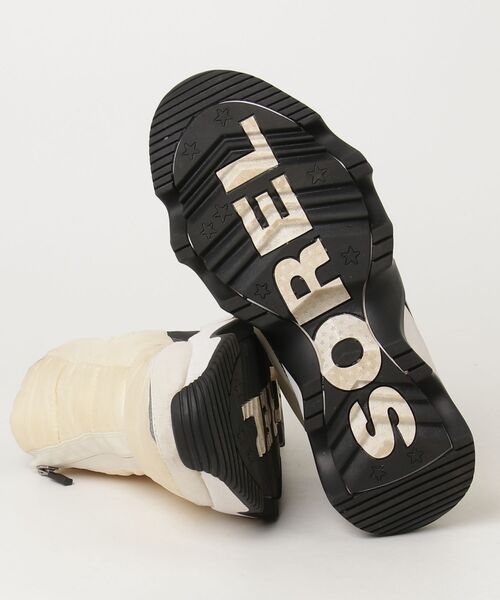 「SOREL」 ハイカットスニーカー 24.5cm ホワイト レディース_画像3