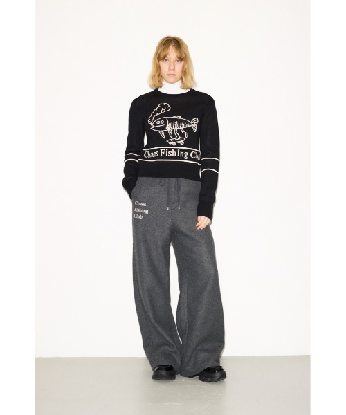 THROW by SLY ニット セーター Chaos Fishing Club KNIT TOPS カオス