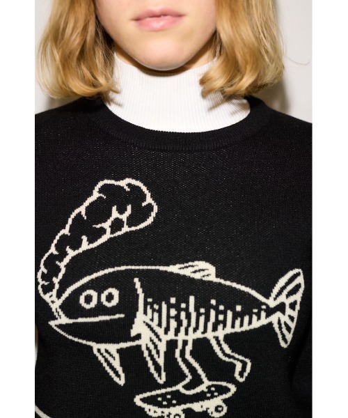 THROW by SLY ニット セーター Chaos Fishing Club KNIT TOPS カオス
