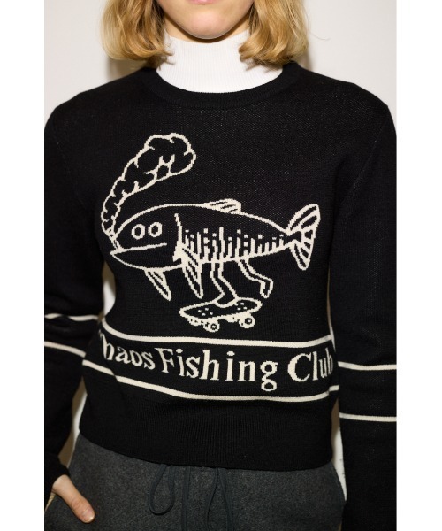 THROW by SLY ニット セーター Chaos Fishing Club KNIT TOPS カオス