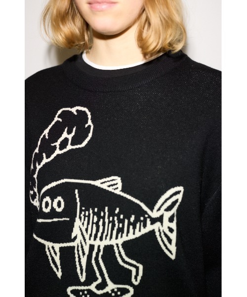 THROW by SLY ニット セーター Chaos Fishing Club KNIT TOPS カオス