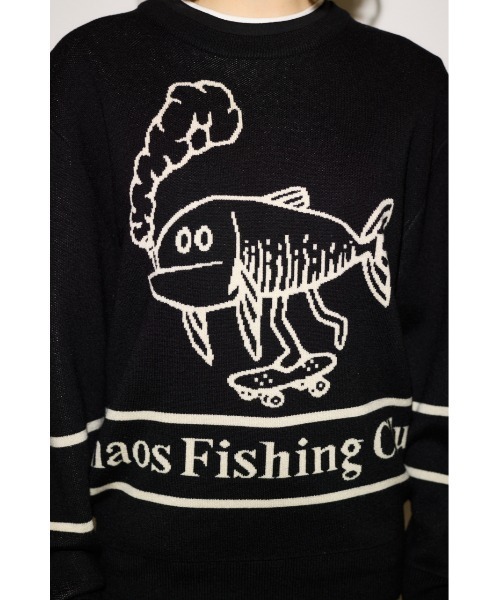THROW by SLY ニット セーター Chaos Fishing Club KNIT TOPS カオス