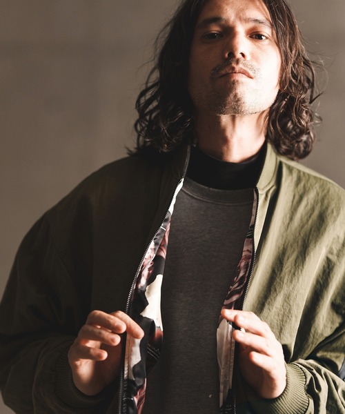 「GLIMCLAP」 ブルゾン M オリーブ メンズ_画像2