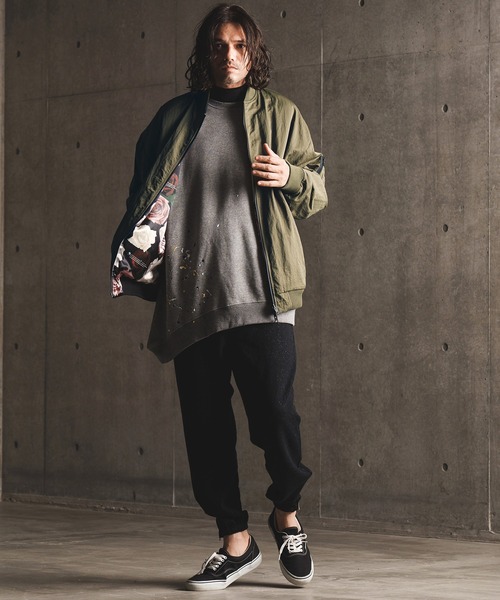 「GLIMCLAP」 ブルゾン M オリーブ メンズ_画像4