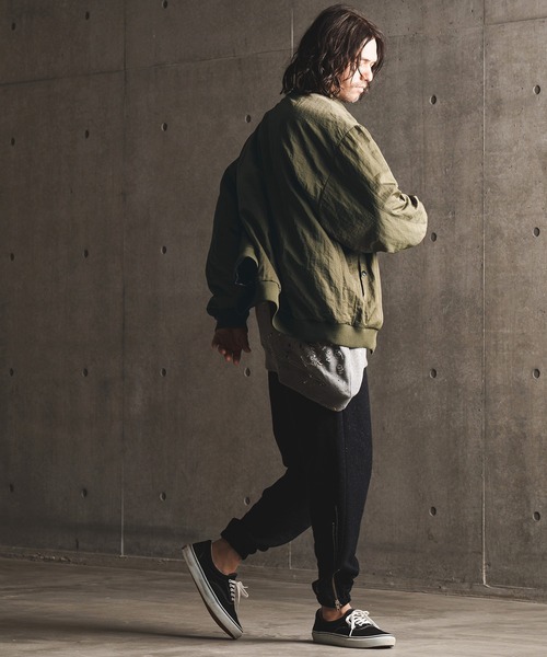 「GLIMCLAP」 ブルゾン M オリーブ メンズ_画像7