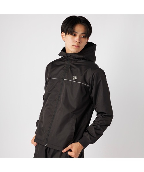FILA イタリア製 黒 コーデュロイ テーラードジャケット XLサイズ 
