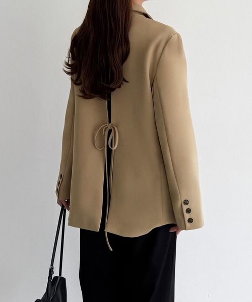 callautia（カラウティア） テーラードジャケット LARGE ブラック