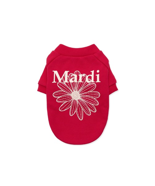 Mardi マルディメクルディ 花柄 犬用 トレーナー M Mardi Mercredi（マルディメクルディ） 犬 服 PET SWEATSHIRT
