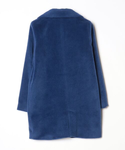 「RAY CASSIN」 チェスターコート M ブルー レディース_画像2