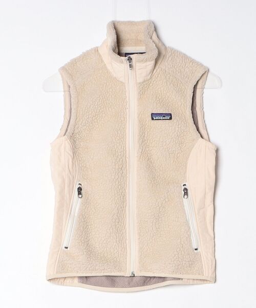 patagonia（パタゴニア） ベスト X-SMALL ベージュ レディース