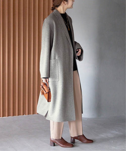 SLOBE IENA（スローブイエナ） チェスターコート 36 ネイビー