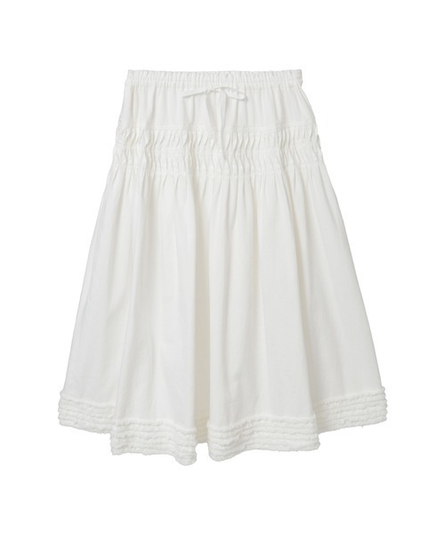 PINK HOUSE（ピンクハウス） デニムスカート ムラ糸デニムスカート