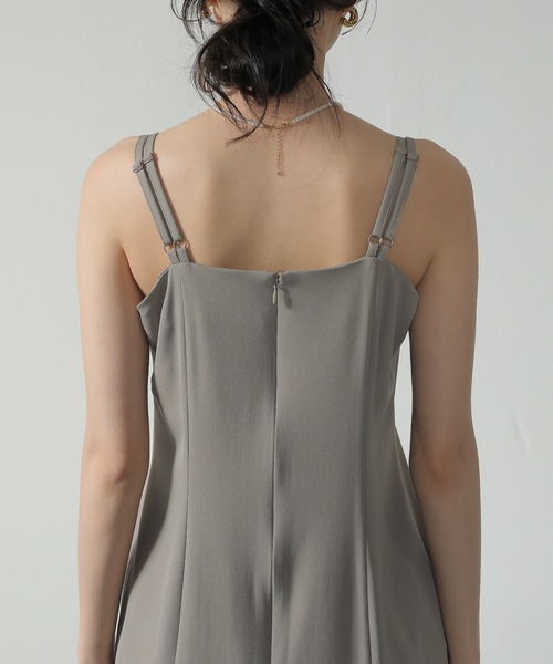 「Kana」 コンビワンピース M ブラウン レディース_画像8