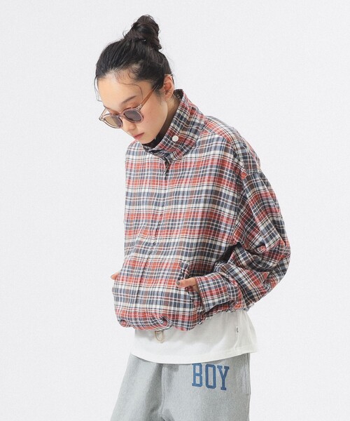 BEAMS BOY（ビームス ボーイ） ブルゾン アウター マドラス チェック