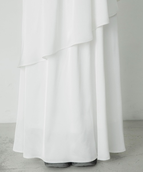 「Elishe」 ドッキングワンピース 0 ブラック レディース_画像8