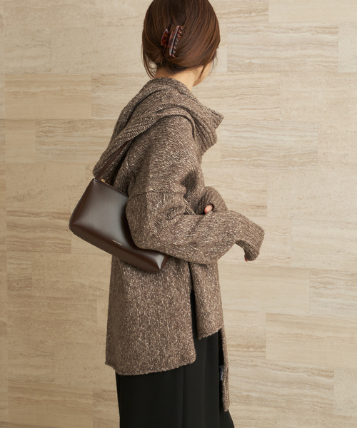 plage（プラージュ） ストール マフラー 3G ミックスフードマフラー