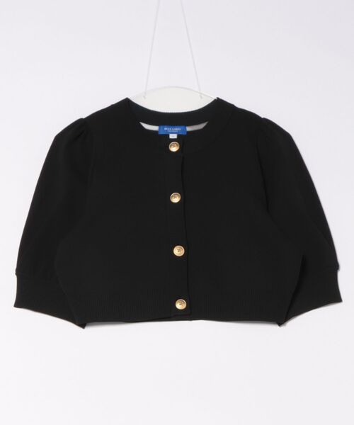 「BLUE LABEL CRESTBRIDGE」 半袖ニット 38 レッド レディース_画像3