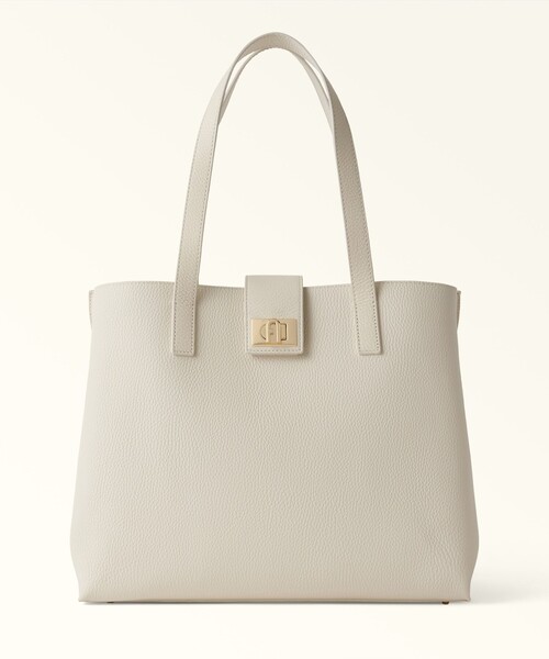 【美品】フルラ 1927 L トートバッグ A4可 大容量 バイカラー 保存袋付 FURLA（フルラ） トートバッグ 1927（FURLA 1927）トートバッグ L
